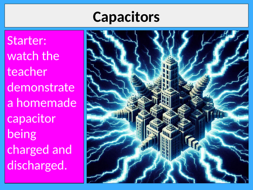 Capacitors Physics CIE