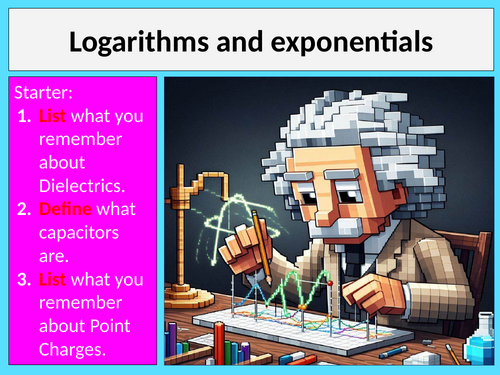 Logarithms Exponentials Physics CIE