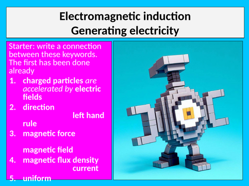 Generating Electricity Physics CIE