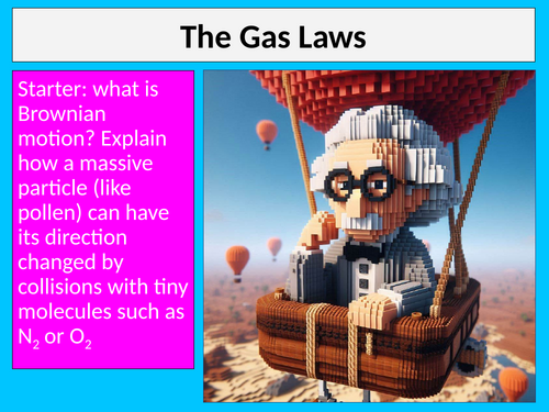 Ideal Gas Law The Physics CIE