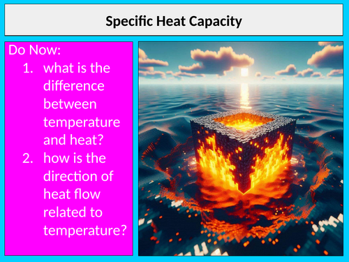 Specific Heat Capacity Physics CIE