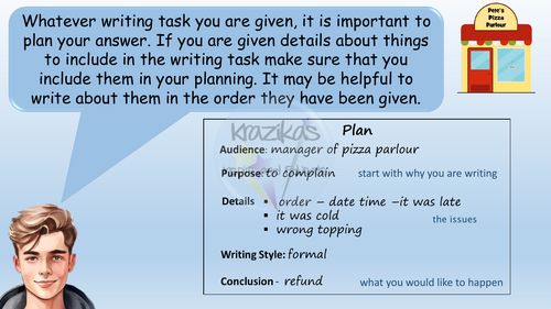 English Functional Skills - Level 1 - Writing PowerPoint Lesson ...