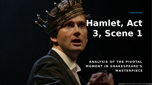 Hamlet: a discussion of Act 3, Scene 1