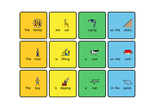 RWI Set 7 (Grey) Book 05 - How silly resources | Teaching Resources