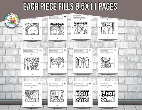 Native American Heritage Month Collaborative Poster Art Coloring Pages