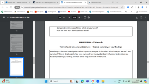 A level A2 Art & Design, Fine Art, Photography Personal Study Essay ...