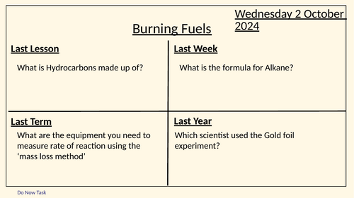 C9.2 Burning Fuels Crude Oil Lesson 2