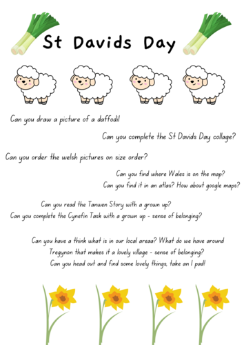 ST DAVIDS DAY MAT | Teaching Resources