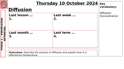 Diffusion Theory