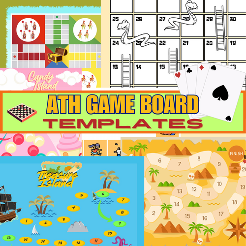 Printable Math Games Board Template – Fun & Educational Learning Tool ...