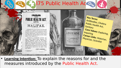 GCSE History – Medicine - 1875 Pubic health act