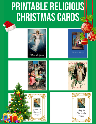Printable Religious Christmas Cards | Celebrate the True Spirit of ...