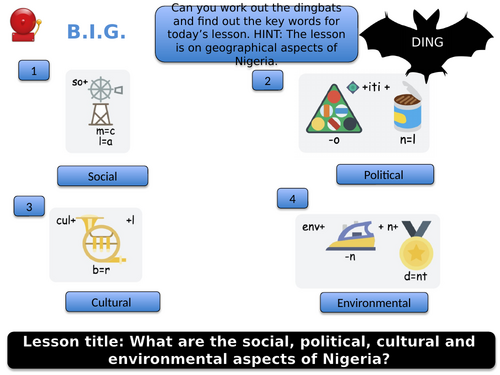 GCSE Geography – Changing economic world - 7 - Nigeria case study