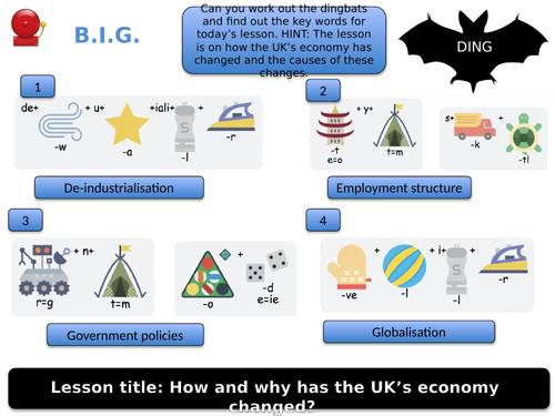 GCSE Geography – Changing economic world - 9 - UK economy