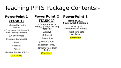 Cambridge National Level 2 Sports Science R181 Task 1 Teaching PPTs ...