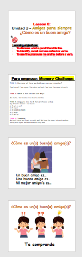 GCSE Spanish New Spec 2024 Module 3: Mi gente, mi mundo. ALL LESSONS ...