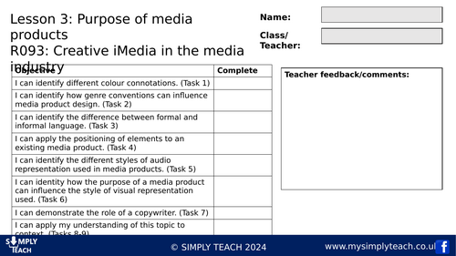 R093 L3 Workbook (Purpose of media products)