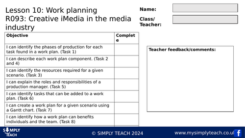 R093 - L10 Workbook  (Work planning)