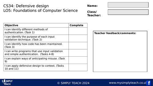 GCSE CS - LO5 Workbook Bundle | Teaching Resources