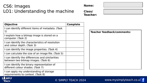 GCSE CS - L6 Workbook (Images)