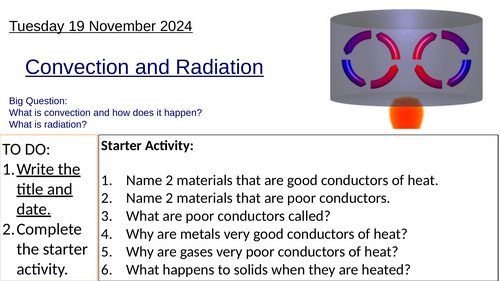 GCSE Convection and Radiation