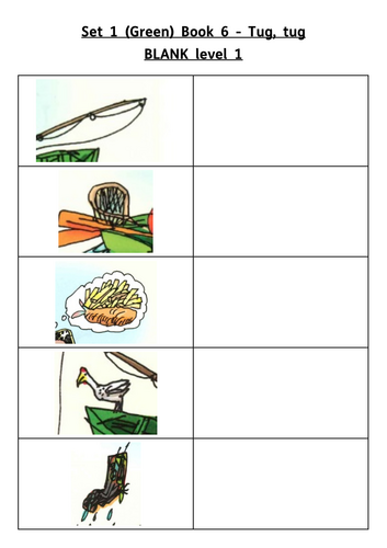 RWI Set 1 (Green) Book 06 - Tug, tug resources