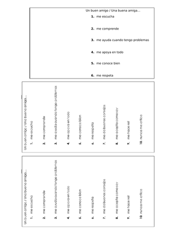 2026 Spanish AQA GCSE Module 3.3 - Amigos para siempre | Teaching Resources