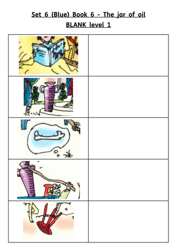 RWI Set 6 (Blue) Book 06- The jar of oil resources