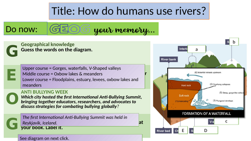 L5 - Human Uses (KS3 Rivers)