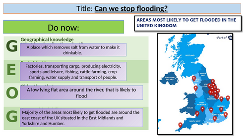 L6 - Flooding (KS3 Rivers)