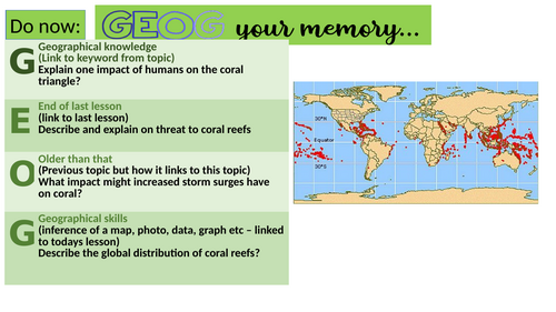 L8 - Human Impact on the Coral Reef, South East Asia (KS3 Geography)