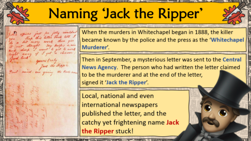 Jack the Ripper - The Victims | Teaching Resources