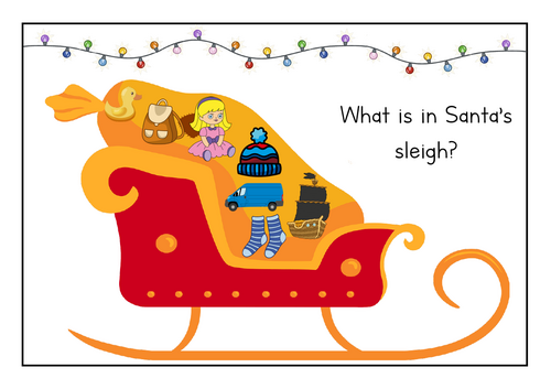 What Is In Santa's Sleigh Phase 2 Phonics