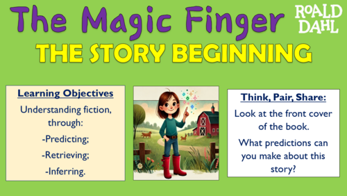 The Magic Finger - The Story Beginning - Double Lesson!