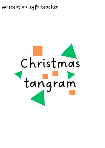 Christmas Tangram | Teaching Resources