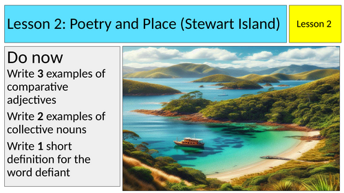 Poetry Place Stewart Island Adventure Poetry