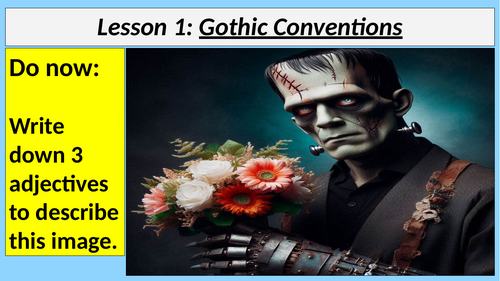 Frankenstein Gothic Conventions