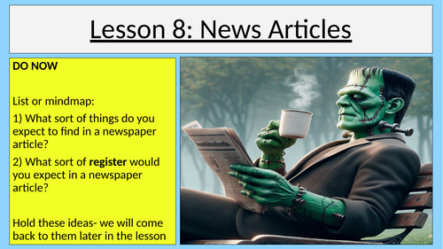 Frankenstein News Articles