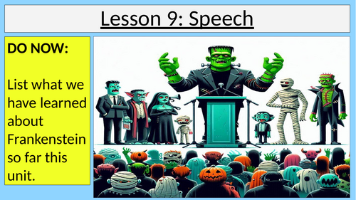 Frankenstein Speech