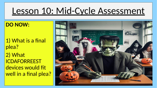 Frankenstein Mid-Cycle Assessment