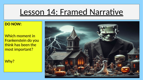 Frankenstein Framed Narrative