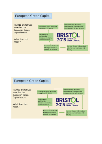 Environmental opportunities and challenges in Bristol