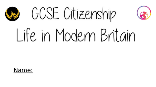 Life in Modern Britain EOU Revision