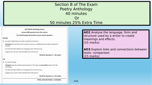 Edexcel iGCSE Poetry Anthology Poem at Thirty-Nine