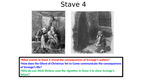 Stave 4 Scrooge's Epiphany