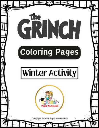 Grinch Coloring Pages: Bring the Grumpiest Grinch to Life! | Teaching ...