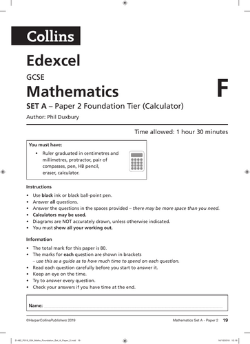 GCSE Mathematics