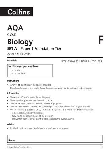 GCSE Biology