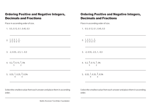 GCSE Maths +7 Revision