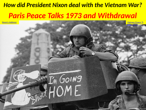 The Vietnam War: Paris Peace Talks and Withdrawal